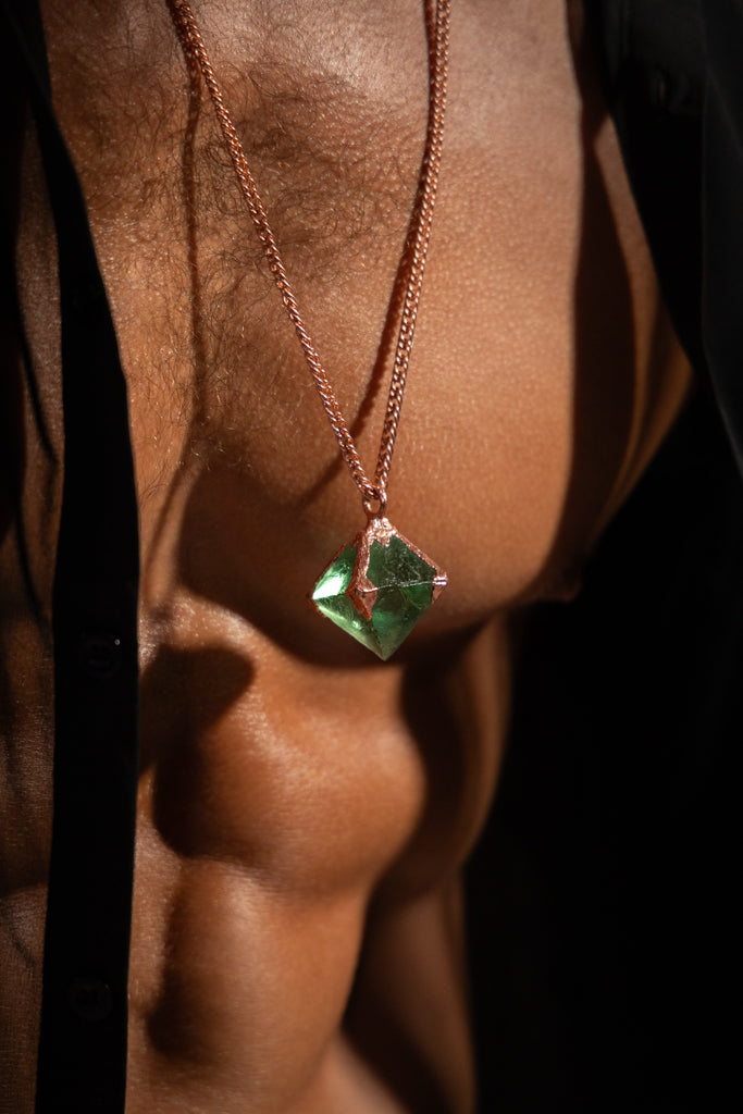 Octahedron Fluorite