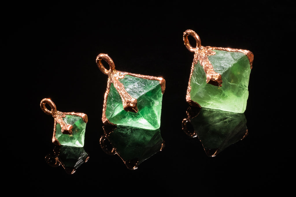 Octahedron Fluorite