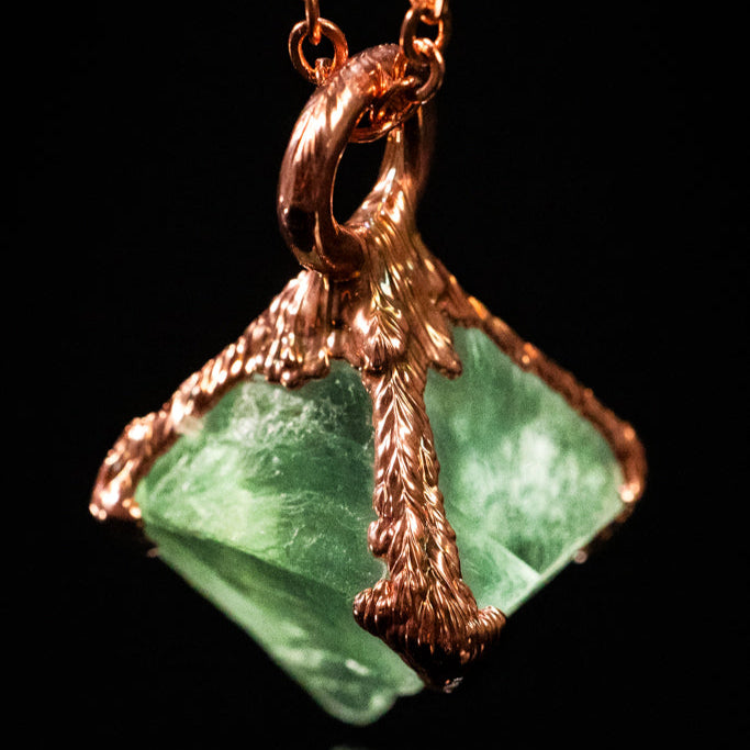 Octahedron Fluorite